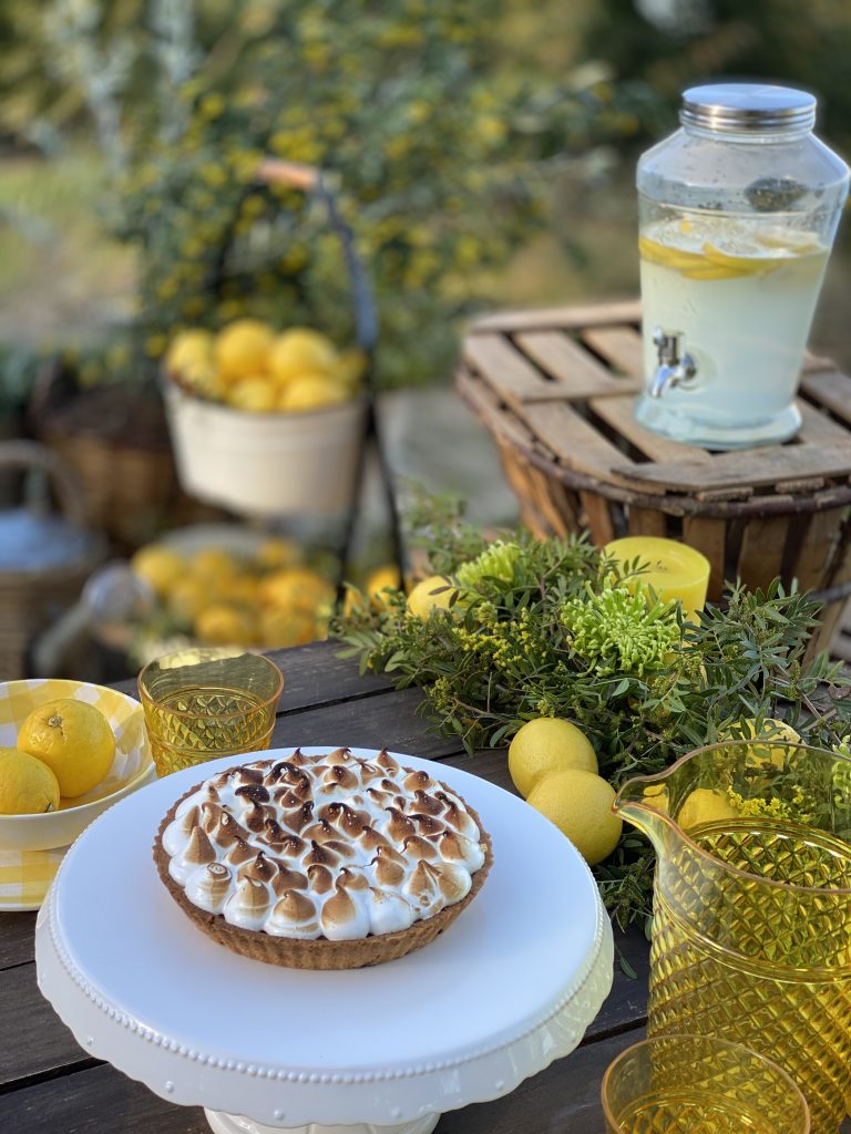 boda tarta de limón